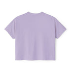 Love Songs Boxy Tee — 'Love songs say what hearts can't' Piano Graphic