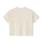 Love Songs Boxy Tee — 'Love songs say what hearts can't' Piano Graphic