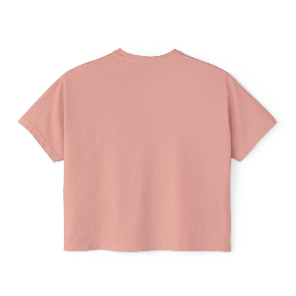 Love Songs Boxy Tee — 'Love songs say what hearts can't' Piano Graphic