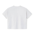 Love Songs Boxy Tee — 'Love songs say what hearts can't' Piano Graphic