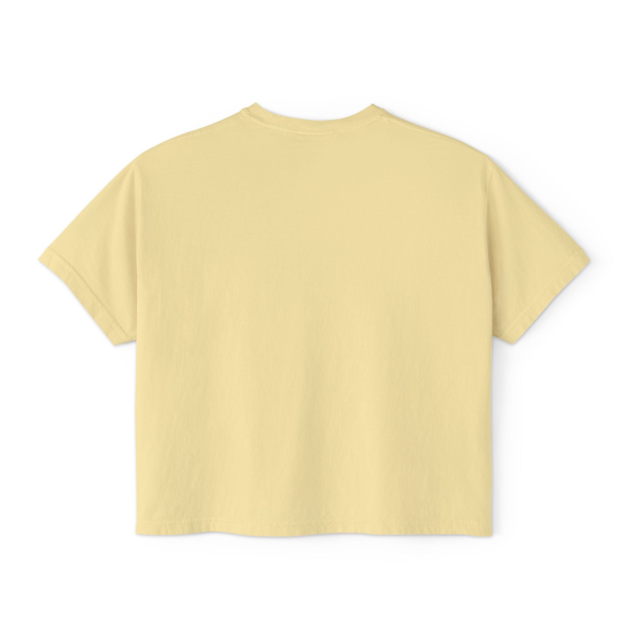 Love Songs Boxy Tee — 'Love songs say what hearts can't' Piano Graphic